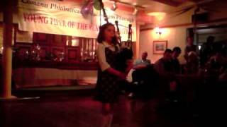 Brighde Campbell in Young Piper of the Year 2008 recital [upl. by Amandi440]