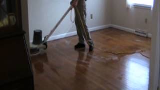 Hardwood Floor Cleaning Process [upl. by Aldwin]