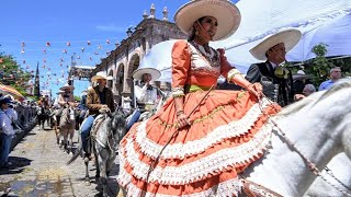 Comienza cabalgata del Sábado de Gloria en Jerez [upl. by Epuladaugairam]