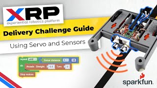 XRP Delivery Challenge Guide Using Servo and Sensors [upl. by Annahavas]