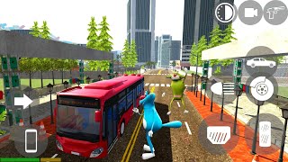 Oggy Started His Bus Business In Indian Bike Driving 3D [upl. by Aerbas966]