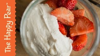 Strawberries and Cream  VEGAN [upl. by Lenni]