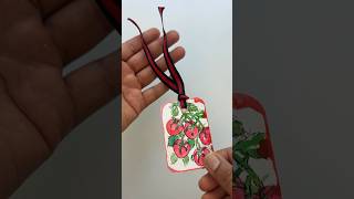 I made a cute tomato vine gift tag for my pasta gift basket  diy crafting  Gift decorations [upl. by Adnirod]