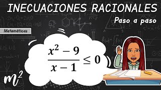 🔘INECUACIONES RACIONALES🔘 paso a paso [upl. by Dalston811]