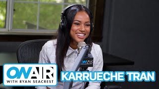 Karrueche Tran Talks Future With Ex Chris Brown  On Air with Ryan Seacrest [upl. by Gibeon564]