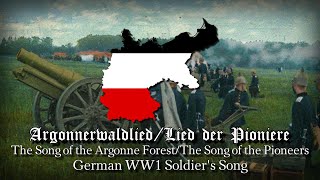 quotArgonnerwaldliedquot German WW1 Song Rare Version [upl. by Annaid]