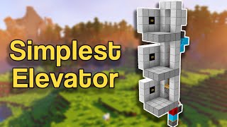 How to make a Minecraft Elevator with Multiple Floors [upl. by Rednasela]