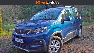 Peugeot Rifter 2019 Allure 15 Diesel BlueHDI Review amp Road Test [upl. by Mecke915]