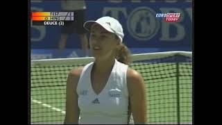 2002 Sydney Quarterfinal Hingis vs Testud [upl. by Giarc]