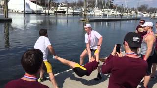 Iona coxswain toss [upl. by Sally]