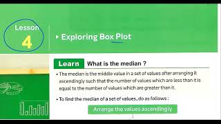 MATHS GRADE 6  Unit 6  Concept 1  Lesson 4 [upl. by Accber367]