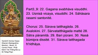 Sanskrit Usnisa Vijaya Dharani El Condor Pasa x1 [upl. by Garfinkel]