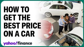 How to get the best deal when buying a car [upl. by Aenyl]