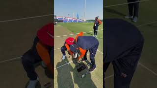 Stumps Ready for Day3 🇦🇪 AbudhabiT10 cricket shorts indvsaus ausvsind livestreaming [upl. by Neel]