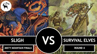 Premodern Sligh vs Elves  Misty Mountain Finals  Round 4 [upl. by Smallman204]