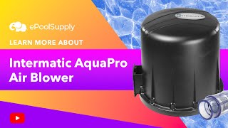 Learn More About Intermatic AquaPro Air Blower [upl. by Enelyw665]