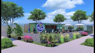 Projeto container comercial [upl. by Eelyrehc]