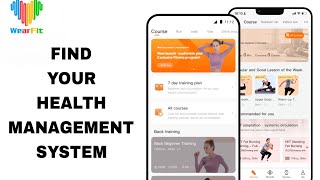 How To Find Your Health Management System On Wearfit Pro App [upl. by Ayra]