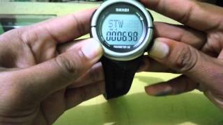 SKMEI 1058 PEDOMETER 3D WATCH [upl. by Kieryt]