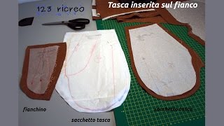 Tasca inserita sul fianco  Pocket [upl. by Kurr685]