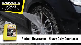 Perfect Degreaser  Heavy Duty Degreaser  Car Cleaning Accessories  Manmachine Works India [upl. by Hnahym649]