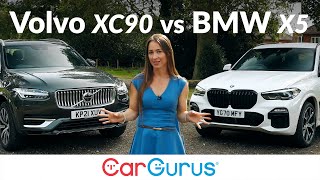 Volvo XC90 vs BMW X5 Plugin hybrid SUVs go headtohead [upl. by Hughmanick561]