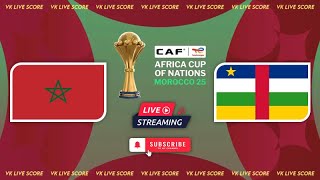 Morocco vs Central African Republic 🔴Live Match Today⚽🎬 [upl. by Seem]