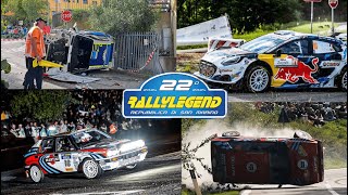 RALLY LEGEND 2024  Crashes Jumps Show amp WRCGroup B [upl. by Magda552]