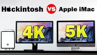 5K 27quot iMac Vs 4K Hackintosh Comparison [upl. by Anisor251]