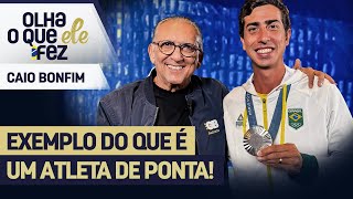 GALVÃƒO BUENO REÃšNE FAMÃLIA DE CAIO BONFIM E CRITICA PRECONCEITO DE quotGENTE TONTAquot COM MARCHA ATLÃ‰TICA [upl. by Reppart912]