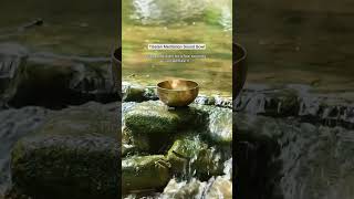 Tibetan Meditation Sound Bowl  Serenity in Every Ring tibetanmeditation relaxation peace fyp [upl. by Parke]