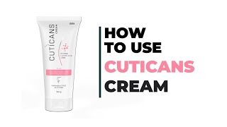 HOW TO USE  CUTICANS CREAM  EFFECTIVE THERAPY FOR ACANTHOSIS NIGRICANS [upl. by Allyson466]