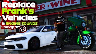 SRT Hellcat How To Replace Franklins Vehicles amp Engine Sounds  GTA 5 Mods 2021 [upl. by Fraze]