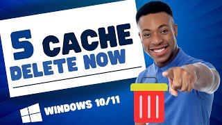 How to Delete 5 Hidden Caches on Windows 1011 for a Faster PC [upl. by Hanej]