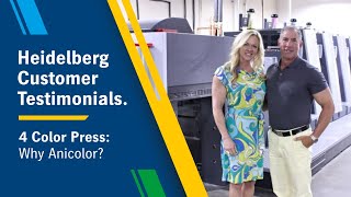 Why Anicolor  4 Color Press Fort Worth Texas [upl. by Suirtimid]