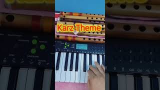 Karz Theme Piano Music ll karzthemekarzmusicsong [upl. by Petrina]