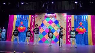 Nriva 2024  Diwali Kids Dance Performance  Telugu  Pushpa 2  Odiyamma  Boss Party  Manasilayo [upl. by Lazor]