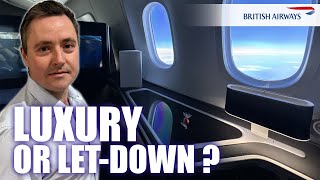 BRITISH AIRWAYS FIRST CLASS  Luxury or LetDown [upl. by Alleiram]