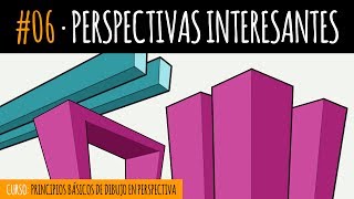 Dibuja perspectivas interesantes Curso de dibujo [upl. by Auj]