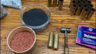 Reloading 12 Gauge Brass Hulls with Black Powder [upl. by Alieka]