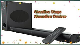 Creative Stage Soundbar Review in Tamil [upl. by Yedarb]