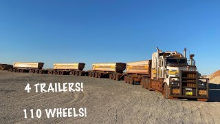 How to pass an Australian road train [upl. by Iarised]