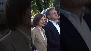 Maia Sandu sa lansat oficial în campania electorală pentru funcția de președinte [upl. by Berfield]