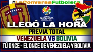 ENTREVISTA RICARDO VALIÑO  PREVIA TOTAL VENEZUELA VS BOLIVIA  LLEGÓ LA HORA  PREOLÍMPICO 2024 [upl. by Rafaello]