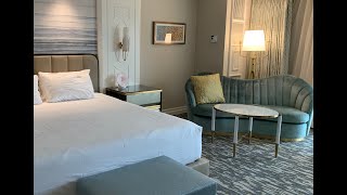 NEWLY RENOVATED Bellagio Hotel amp Casino Las Vegas quotStay Well Fountain View Kingquot Room Tour [upl. by Accissej]