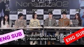 ENG SUB Interview Cast Night Has Come  choi ye bin lee jae in kim woo seok [upl. by Ateuqal]