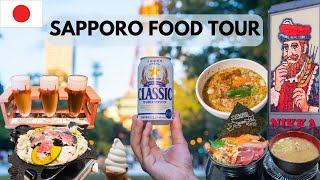 Only In Hokkaido Top Foods To Try In Sapporo Japan [upl. by Naihs]