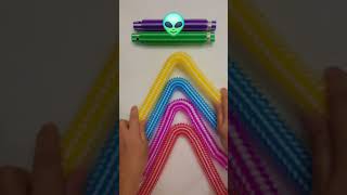 ASMR satisfying alien sound with luminous pop tube satisfying poptubesound asmr [upl. by Potter]