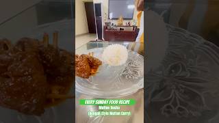 Mutton Kosha  Bengali Style  detailed recipe with video  Every Sunday Food Recipe [upl. by Ettezel]