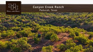 Texas Ranch For Sale  Canyon Creek Ranch [upl. by Tann]